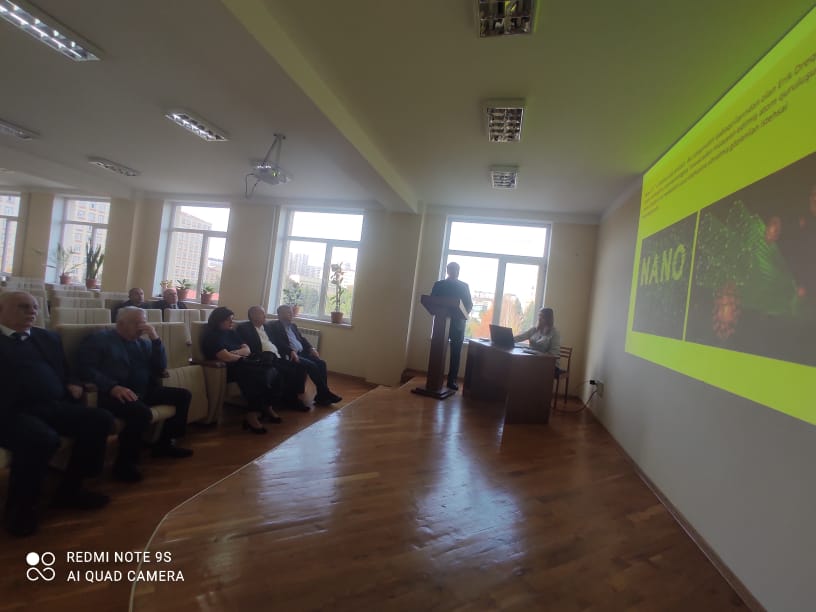 24.11.2022-ci il tarixde AzMIU-nun "Ali riyaziyyat" kafedrasinda elmi seminar kecirilmisdir