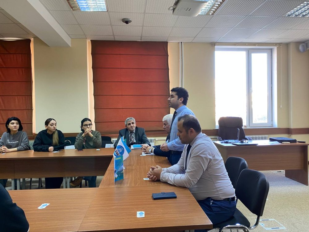 14.12.2022-ci il tarixde Azerbaycan Memarliq ve Insaat Universiteti ile Azerbaycan &ldquo;Meliorasiya ve Su Teserrufati&rdquo; ASC arasinda 2022-2023-cu iller uzre emekdasliga dair tedbirler planina esasen &ldquo;ST ve MKS&rdquo; fakultesinde novbeti seminar kecirilmisdir.