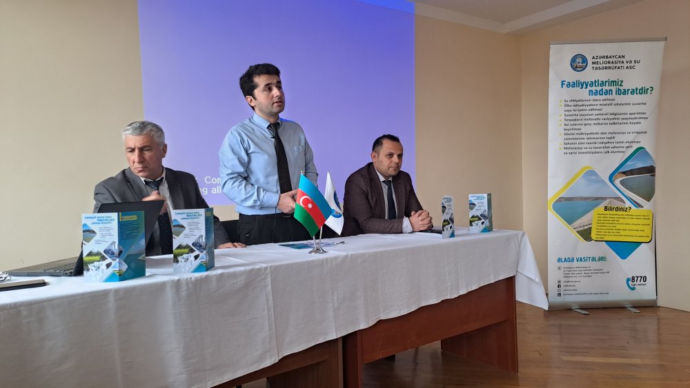 Azerbaycan Memarliq ve Insaat Universiteti ile Azerbaycan &ldquo;Meliorasiya ve Su Teserrufati&rdquo; ASC arasinda 2022-2023-cu iller uzre emekdasliga dair tedbirler planina esasen &ldquo;ST ve MKS&rdquo; fakultesinde novbeti seminar kecirilmisdir