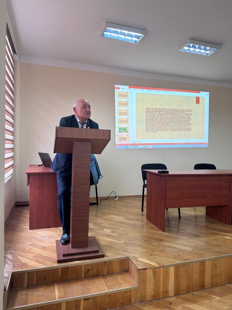 AzMIU-nun "Meliorasiya ve su teserrufati tikintisi" kafedrasinin elmi seminari kecirilmisdir